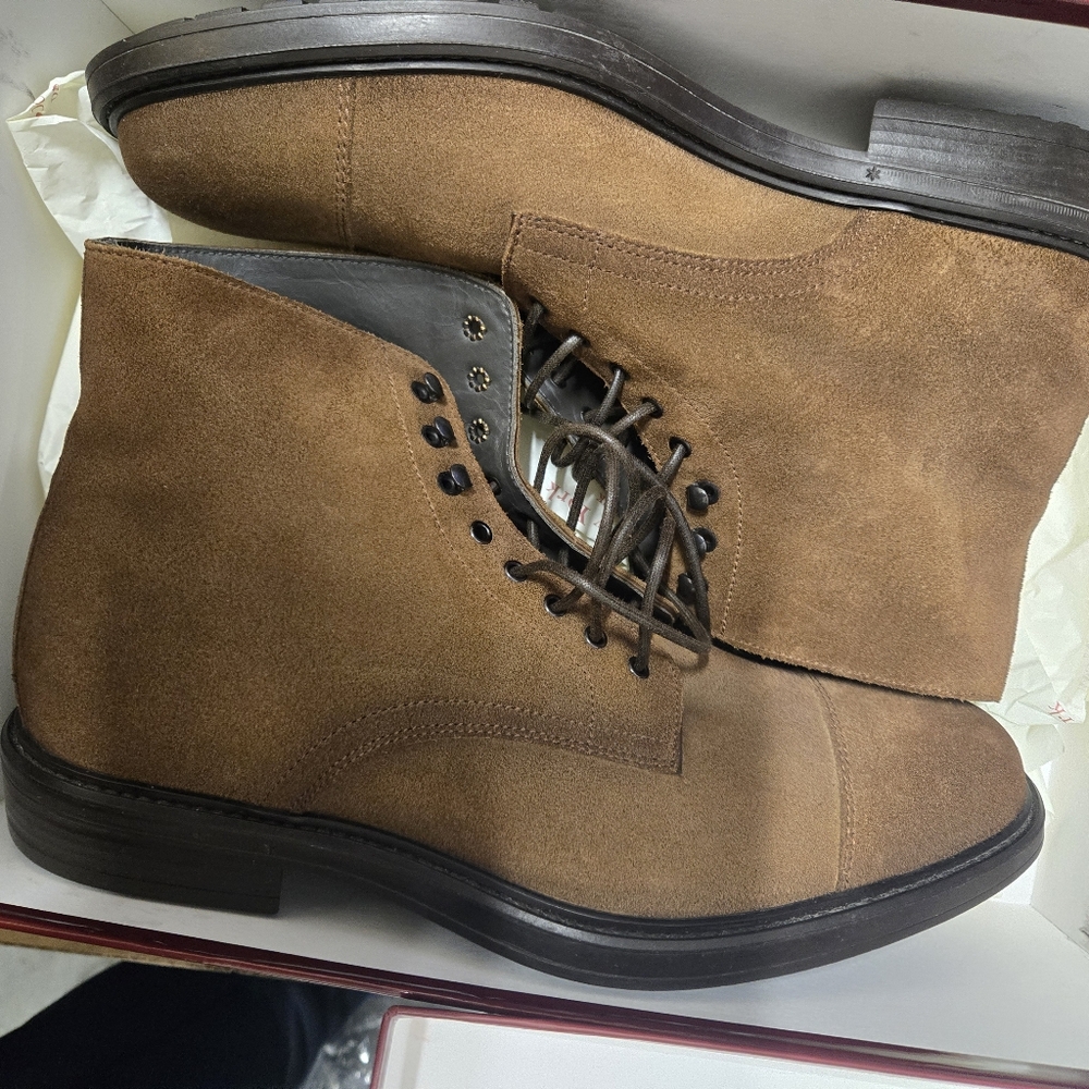 To Boot Men's Rich Brown Suede Boots
